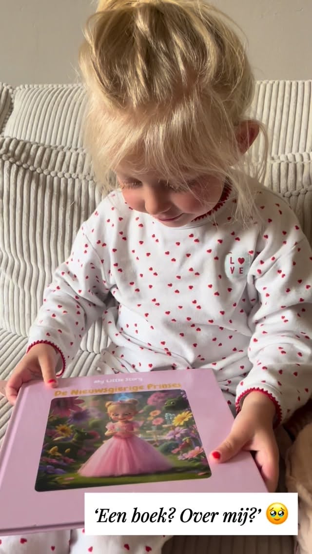 "‘Hè, ik sta in dit boek?!’ 🥹"