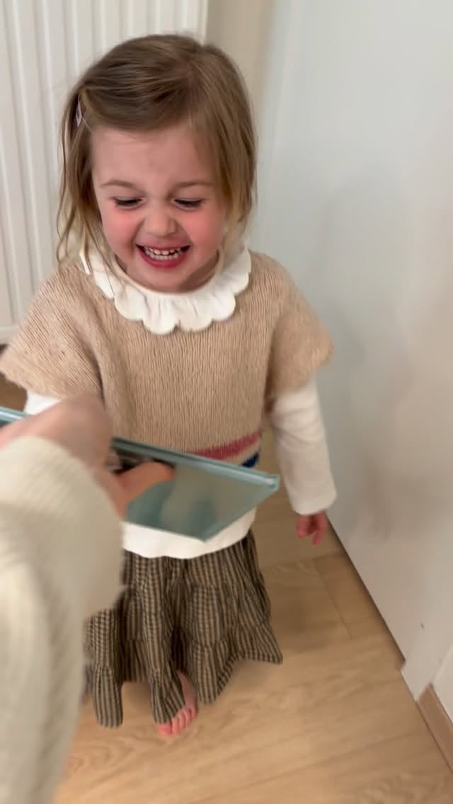 "The solution for any tantrum 🤪"